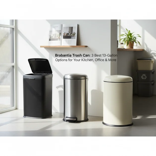 Brabantia Trash Can: 3 Best 13-Gallon Options for